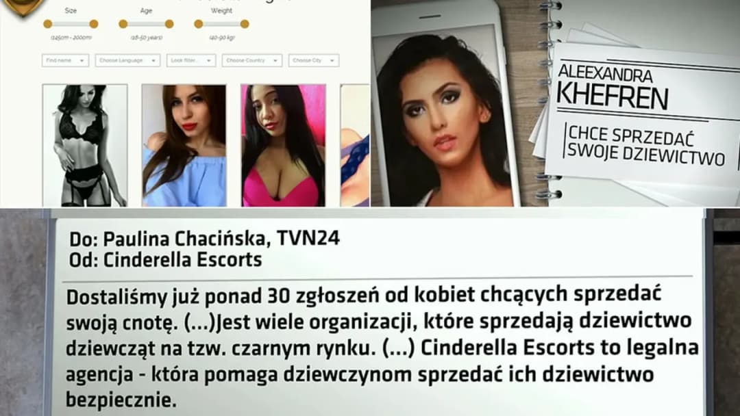 Sprzedaję dziewictwo - Portal dla kobiet chcących sprzedać niewinność