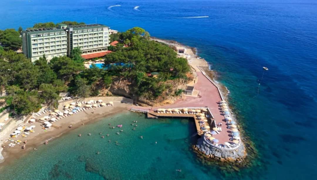 Incekum West Hotel: Raj na klifie z prywatną plażą w Turcji